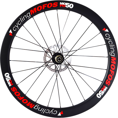 MOFO 50mm Carbon Clincher (Disc Brake Rear Wheel)