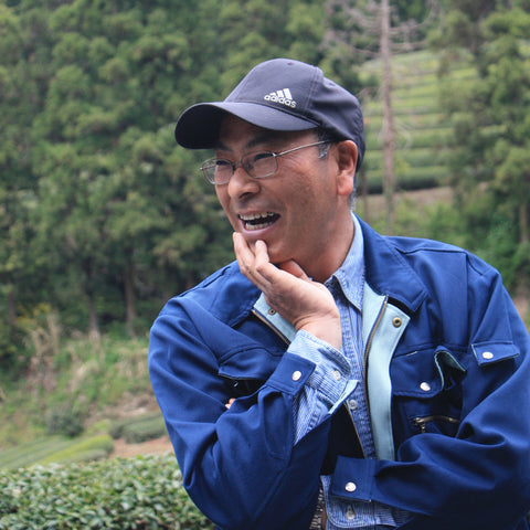 Tea farmer Hiroshi Sasaki