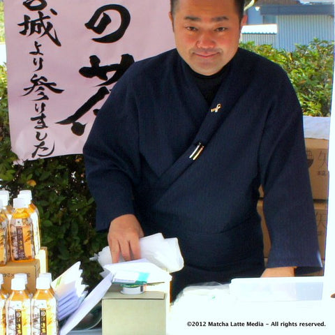 Tea master Susumu Yabe
