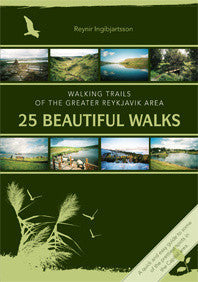 Icelandic sweaters and products - 25 Beautiful Walks - Reykjavik area Book - NordicStore