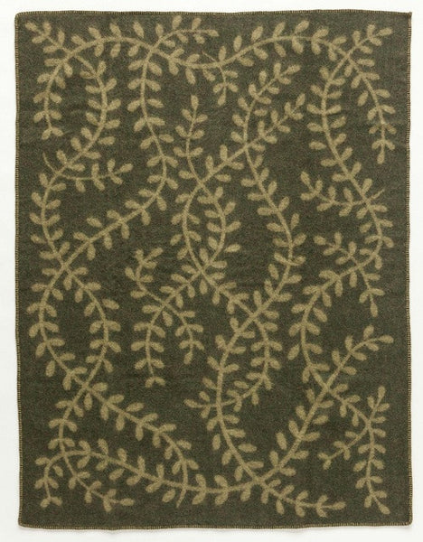 - Icelandic Magic Elf Forest Wool Blanket - Moss (1002) - Wool Blanket - Nordic Store Icelandic Wool Sweaters
