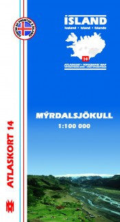 - Icelandic Topographic Map - Mýrdalsjökull - Maps - Nordic Store Icelandic Wool Sweaters
