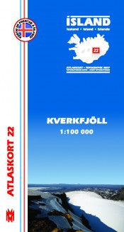- Icelandic Topographic Map - Kverkfjöll - Maps - Nordic Store Icelandic Wool Sweaters
