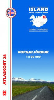 - Icelandic Topographic Map - Vopnafjörður - Maps - Nordic Store Icelandic Wool Sweaters
