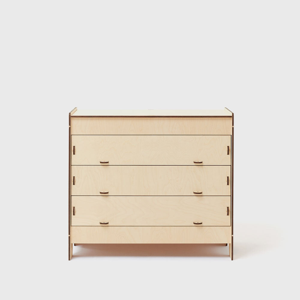 A4 Drawers are a minimalist furniture piece for modern bedroom interiors