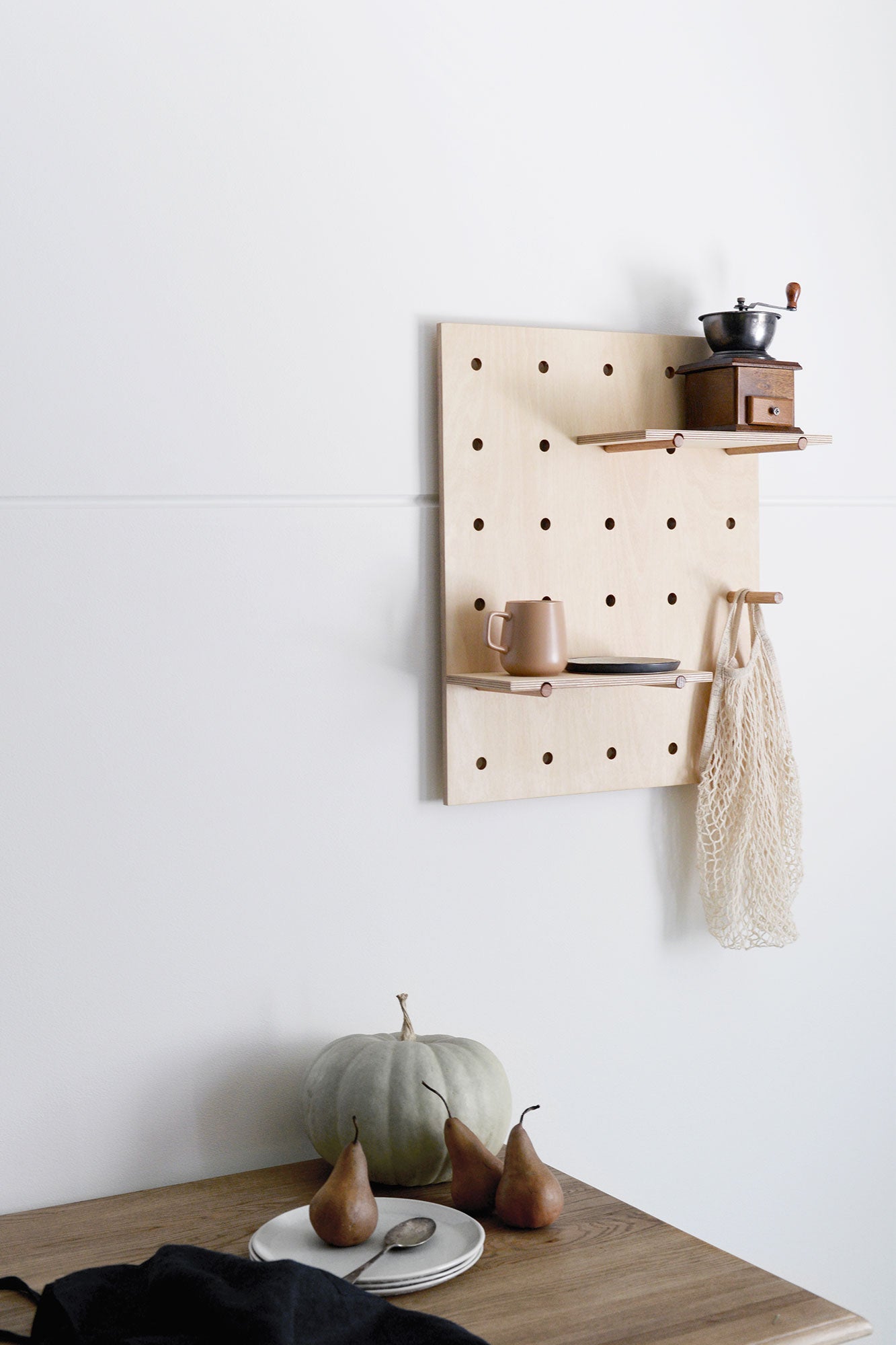 Peggy Pegboard Plyroom Meghan Plowman Kitchen