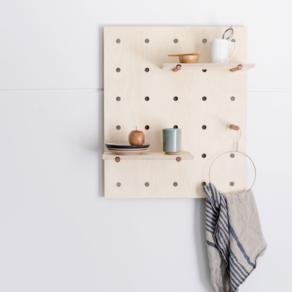 Peggy Peg Board Wall Mounted Storage Made in Melbourne