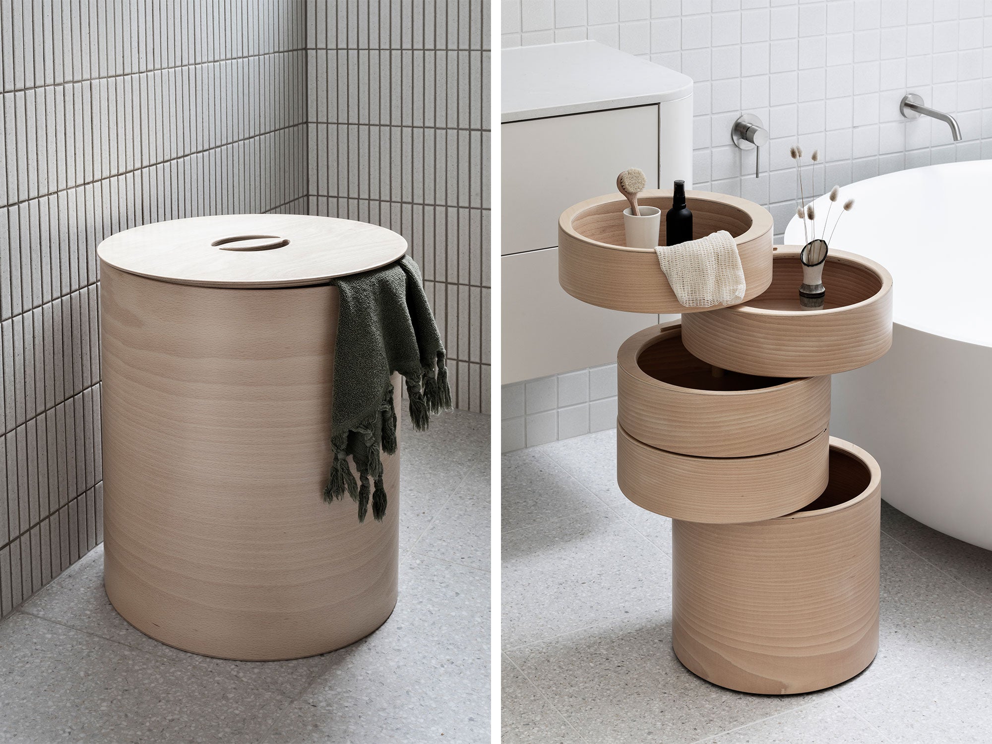 Minimalist Furniture Design and Modern Bathroom Storage