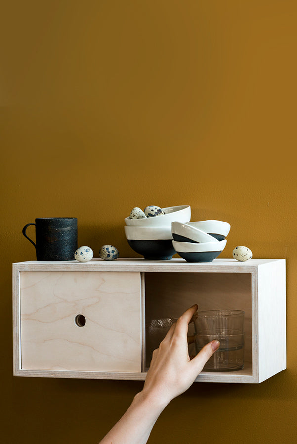 Little Nest Cabinet with new Broste Esrum Nested Bowls