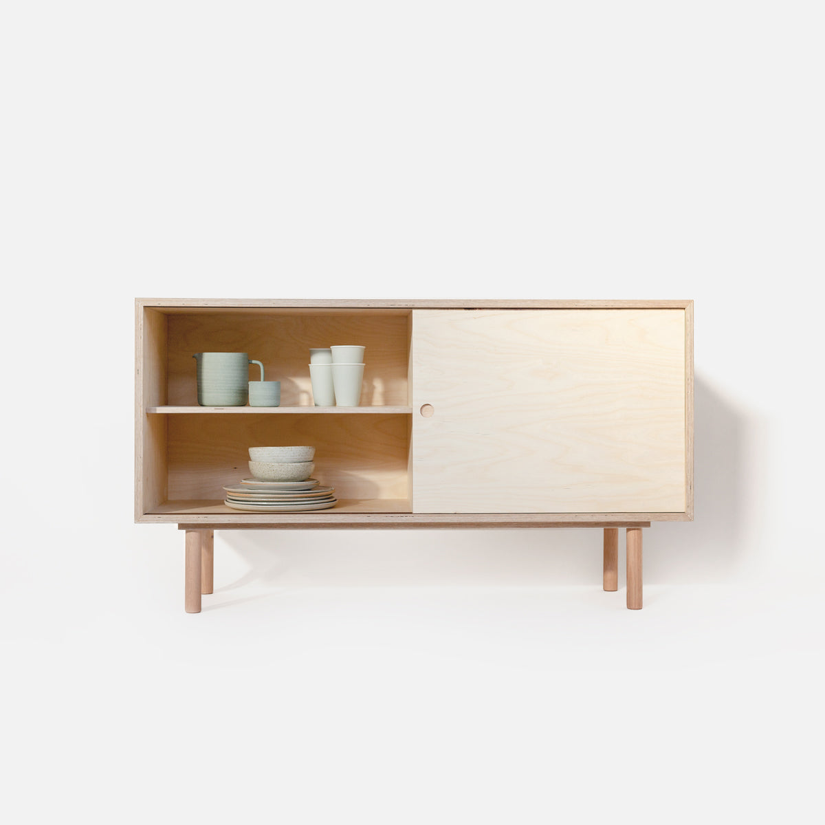 Plyroom Minimalist Scandinavian Studio Office Storage Cabine Storage