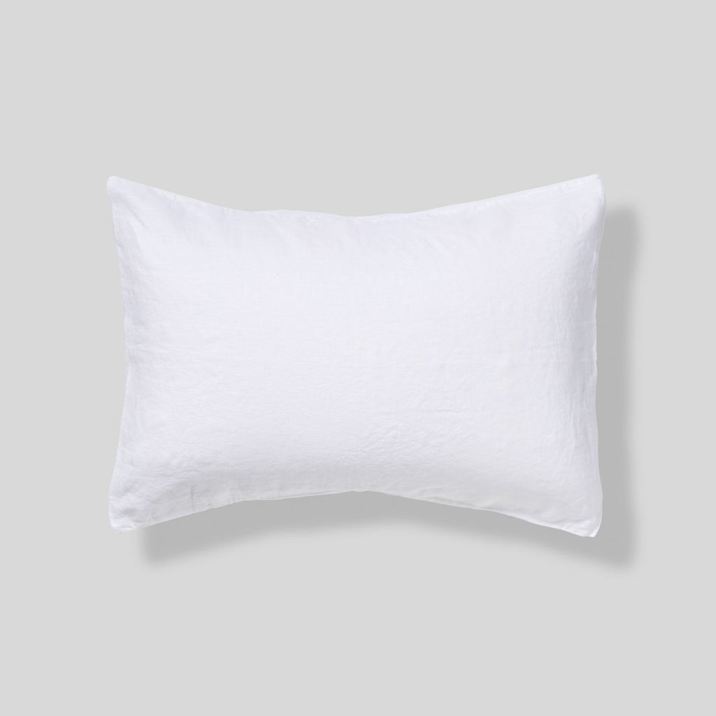 White Linen Pillowcase Inbed Store