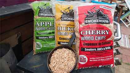 Smokehouse Wood Chip Flavors for Smoking Sausage/Brats