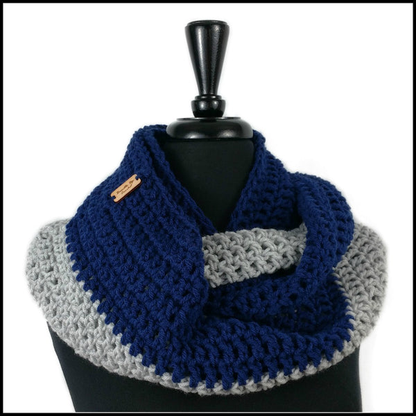 navy blue scarf