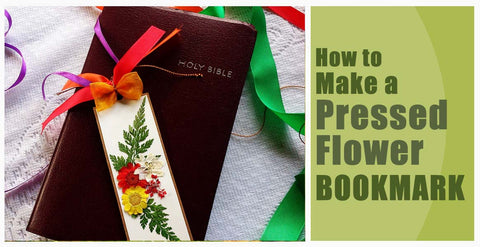 How to Make a Pressed Flower Bookmark