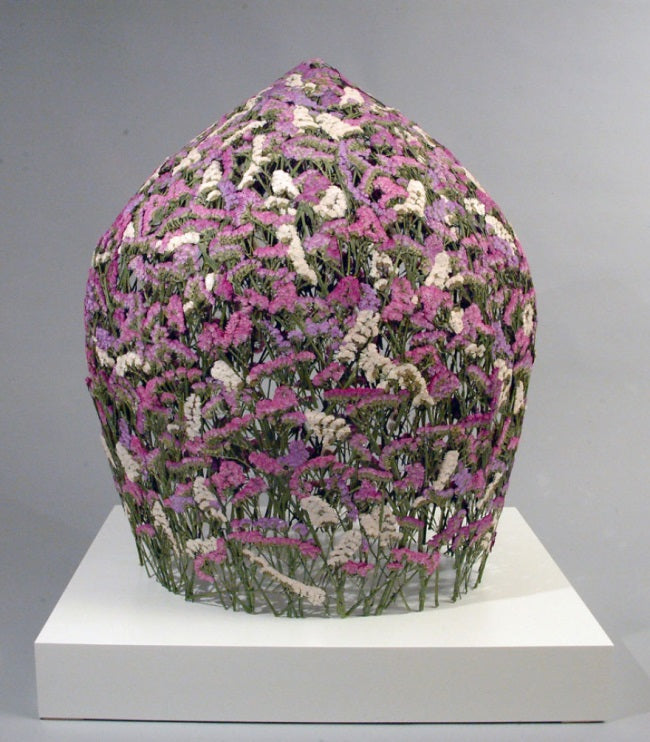 Pressed Flower Sculptures by Ignacio Canales Aracil