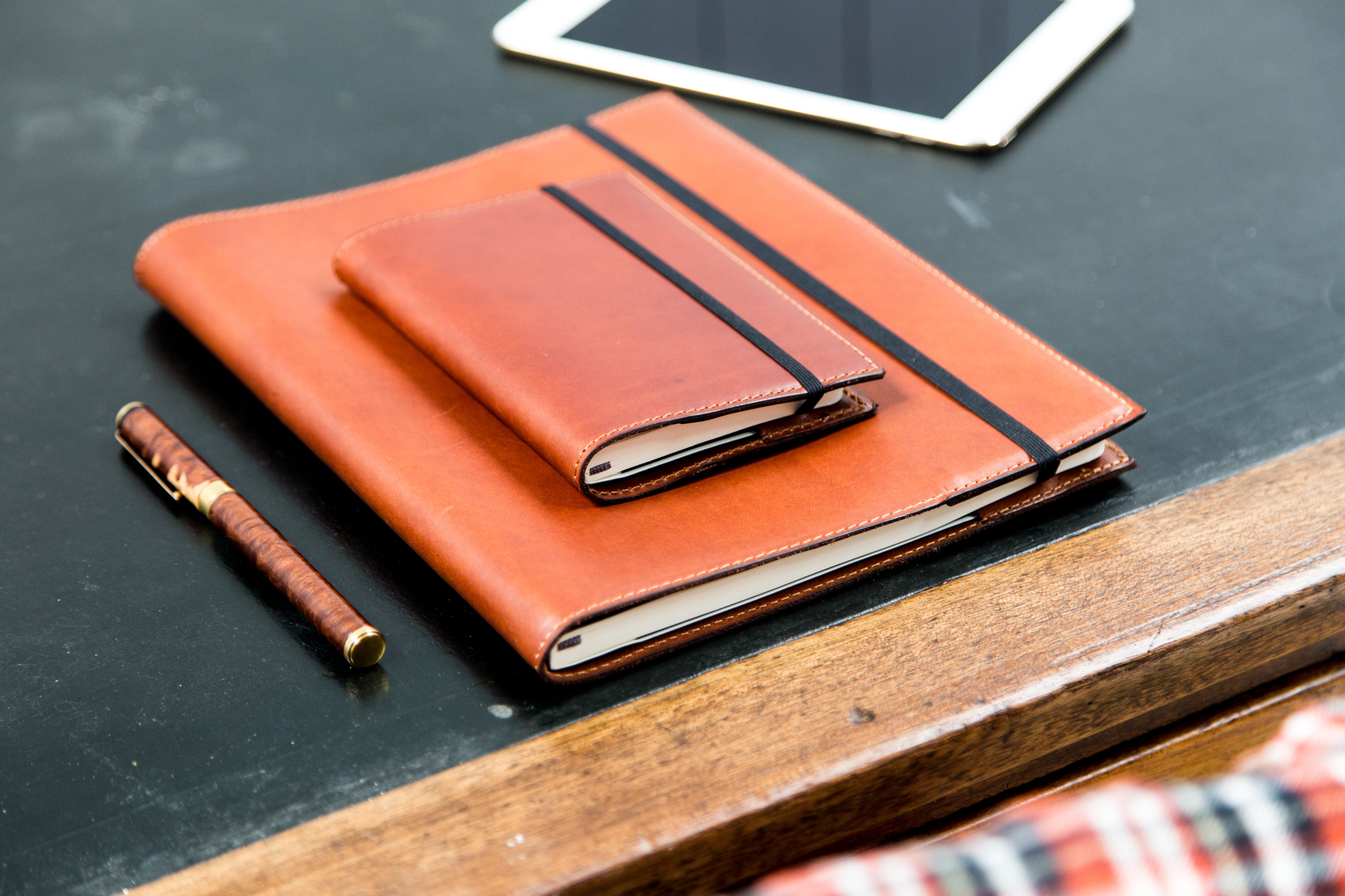 Leather notebooks journal