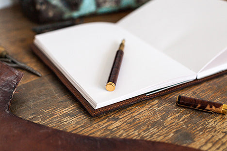 Tanner Bates Leather Bound Journal paper refills