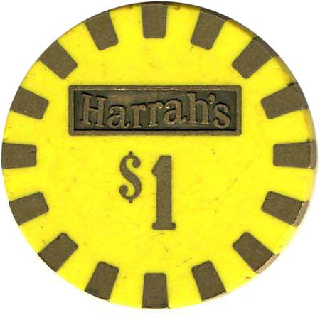 harrahs reno millennium new year $5 casino chip unc number is different 
