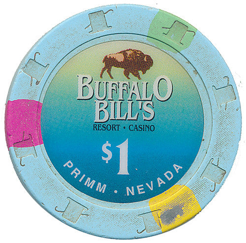 Coin $1 Buffalo Bills Primm Resort & Casino Gaming Token Chip 
