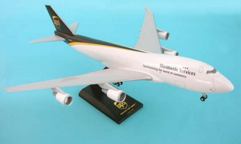 Skymarks United Parcel Service (UPS) Boeing 747-400F 1/200 Plastic Model - RW Hobbies