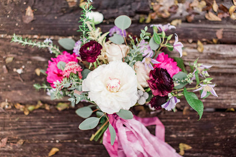 Silk Ribbon Bouquet