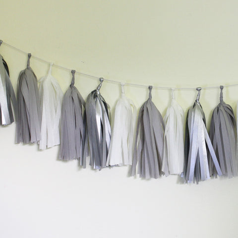 Paper Tassel Garland Kit – Sterling