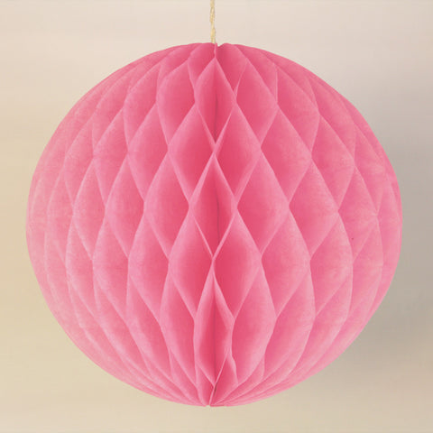 5" Mini Dusty Pink Honeycomb Ball