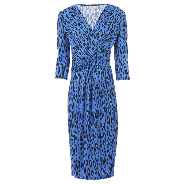 jolie moi leopard print dress