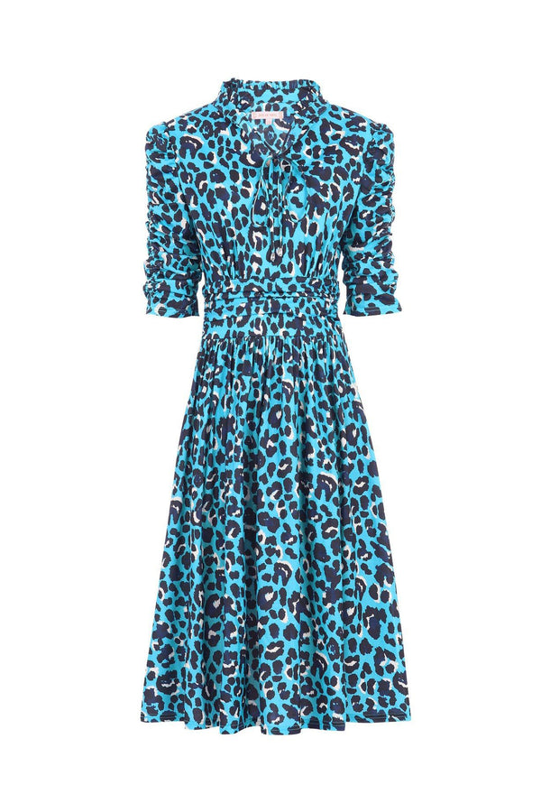 jolie moi leopard print dress