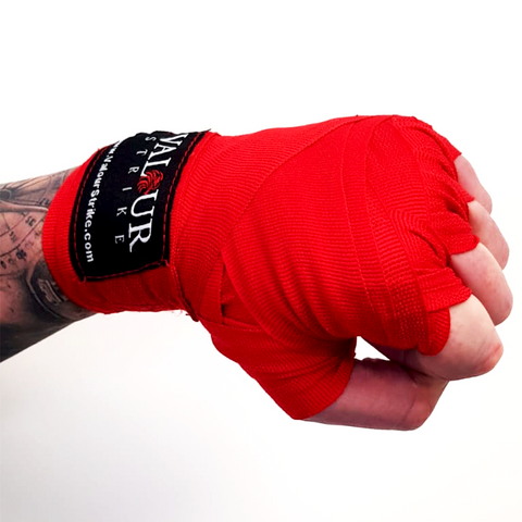 hand wraps boxing mma muay thai kick boxing punch bag pads Valour Strike