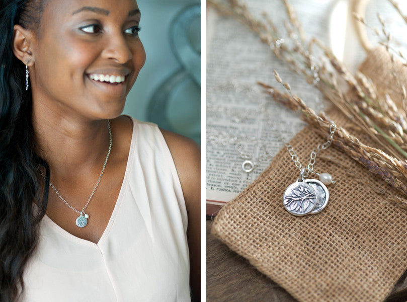 Have a special someone you continually thank God for? Keep them close to your heart and on your mind with this little sterling silver locket! Lovely carved tree wraps around from front to back. Features slide closure. Inspired by Phil 1:3 by Holly Lane Christian Jewelry