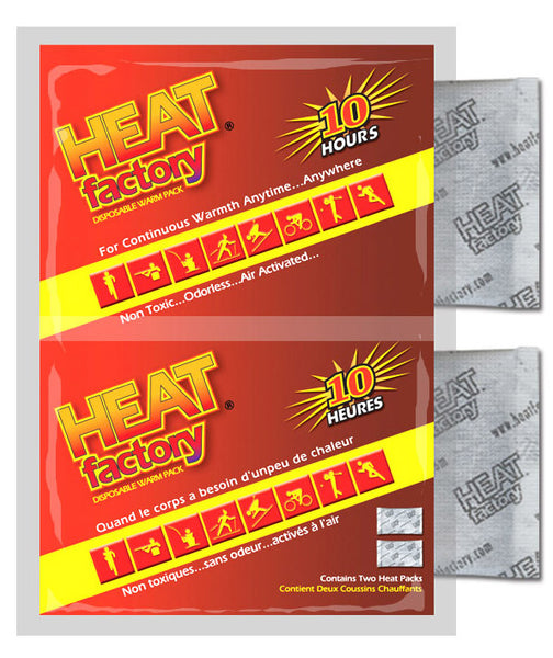 Details about   Heat Factory Hand Warmers Long Lasting Air Activated 10 hours 40 80 320 Pairs 