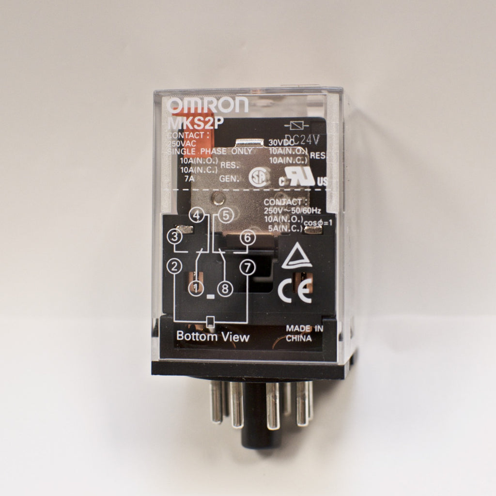 Omron MKS2P DC24V General Purpose Relays 1 Phase 10A 250 VAC 30VDC DPD