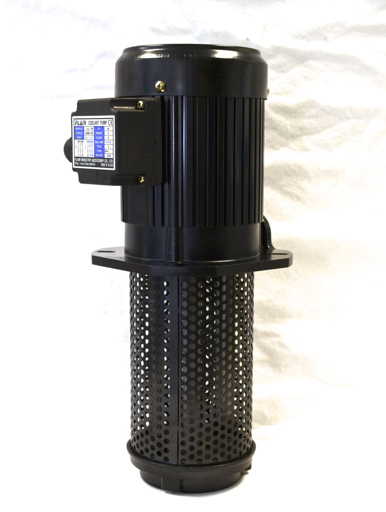 3PH 220/440V NPT 1/2" 200mm 8" 1/4 HP Filterable Machine Tool Coolant Pump 