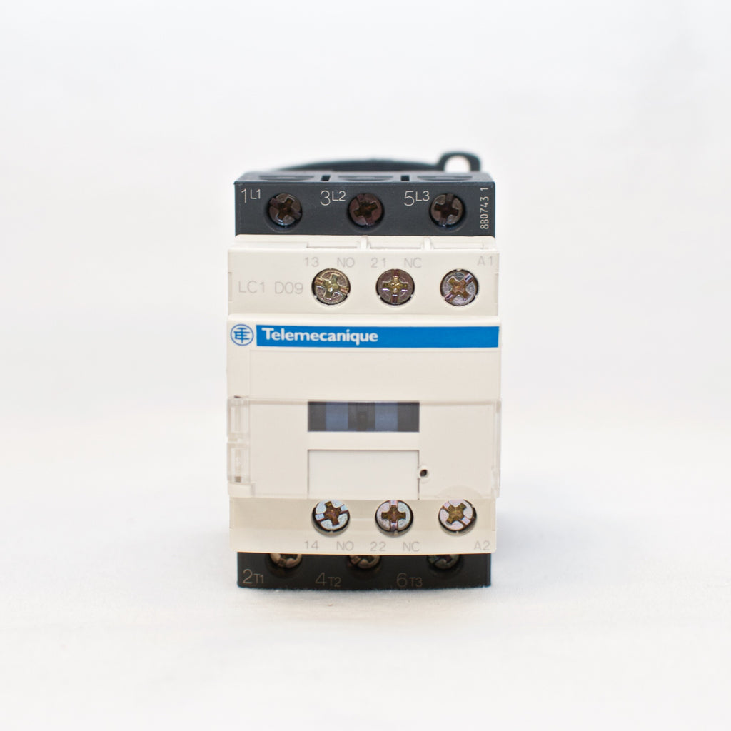 Extranjero título Lima Telemecanique/Schneider Magnetic Contactor LC1D09B7, 24V Coil, for 2HP –  Eisen Machinery Inc