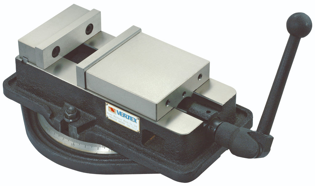 5" Angle-Locking Tilting Preceision Milling Vise w/ Swivel Base Milling Vice USA
