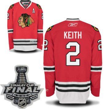 duncan keith jersey with a patch