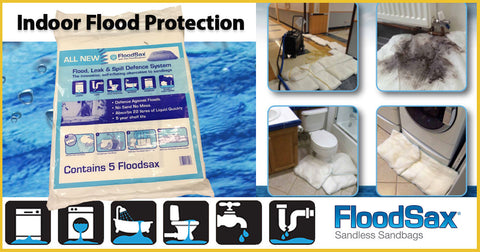 Indoor absorbent pad sorbent pad indoor floods leaky pipes sicks washing machine water main break