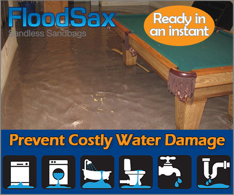 Prevent costly indoor water damage from leaks spills from toilets pipes water heaters washing machines 
