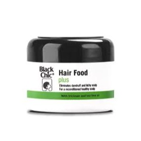 Black Chic Hair Food Plus With Triclosan & Tea Tree Oil 125ml