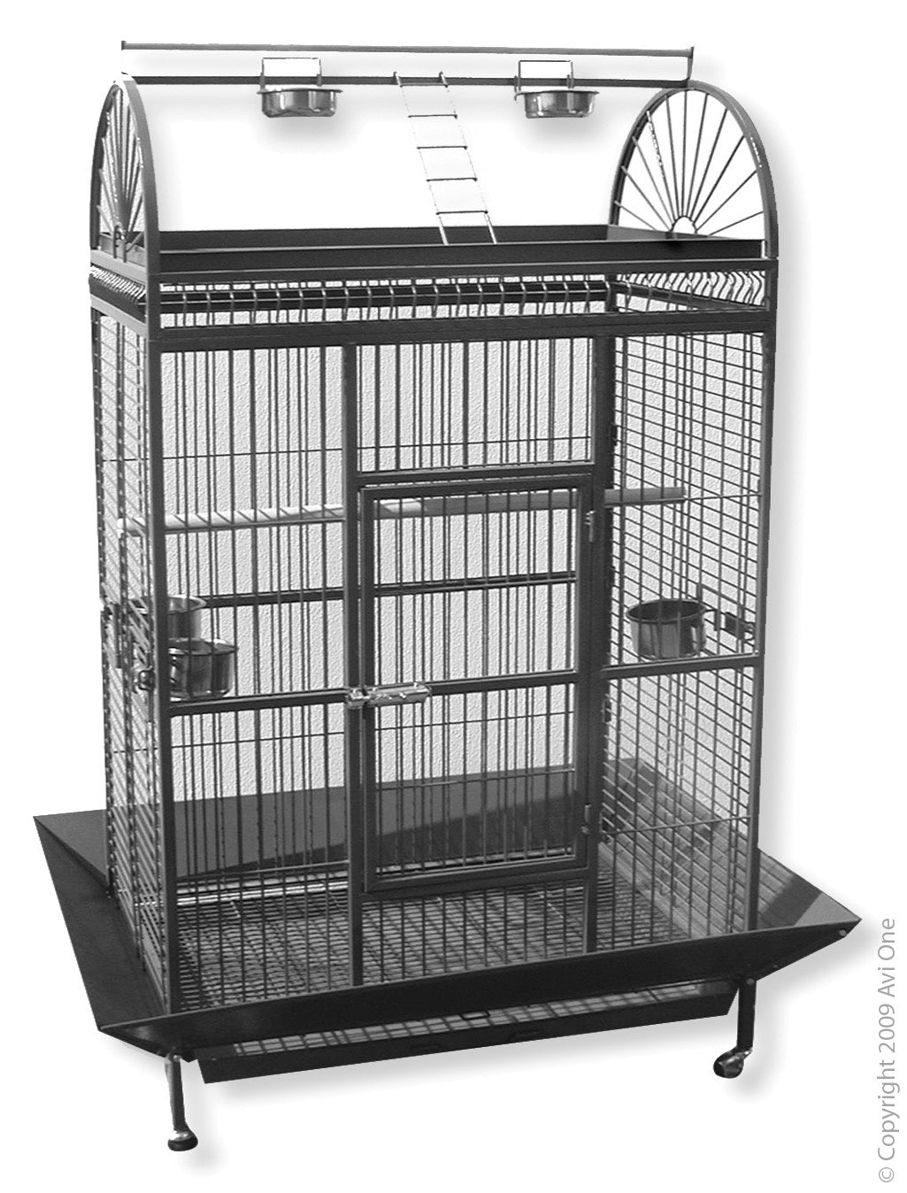 Prevue Pet Products Empire Bird Cage, X-Large, Black Hammertone