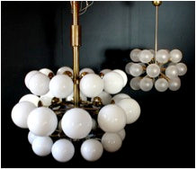 Art deco sputnick chandelier product image 1