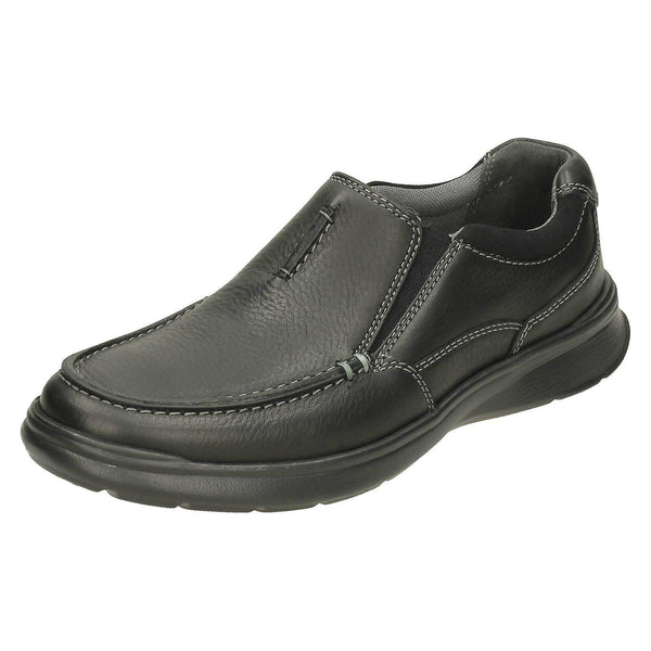 clarks cotrell free leather slip on shoe