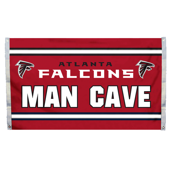 NFL ATLANTA FALCONS 3' X 5' MAN CAVE FLAG