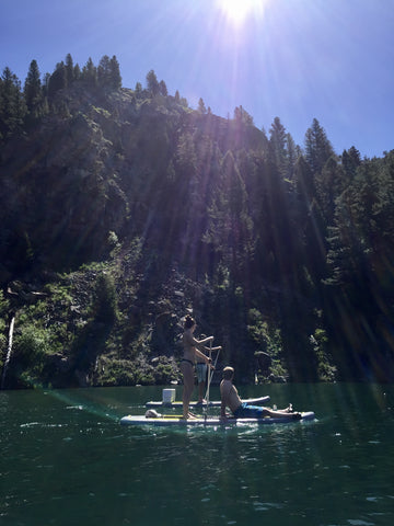 cliff and wade lake the montana scene adventure series 