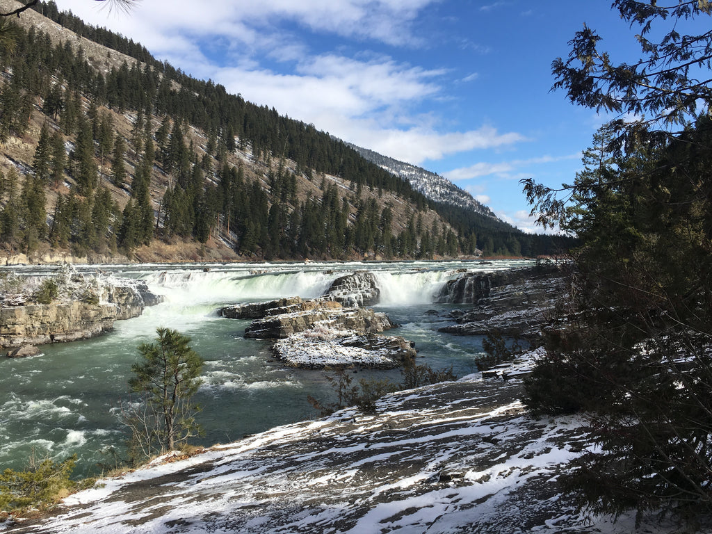 The Montana Scene Kootenai Falls