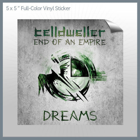 Celldweller - Dreams 5x5 Sticker