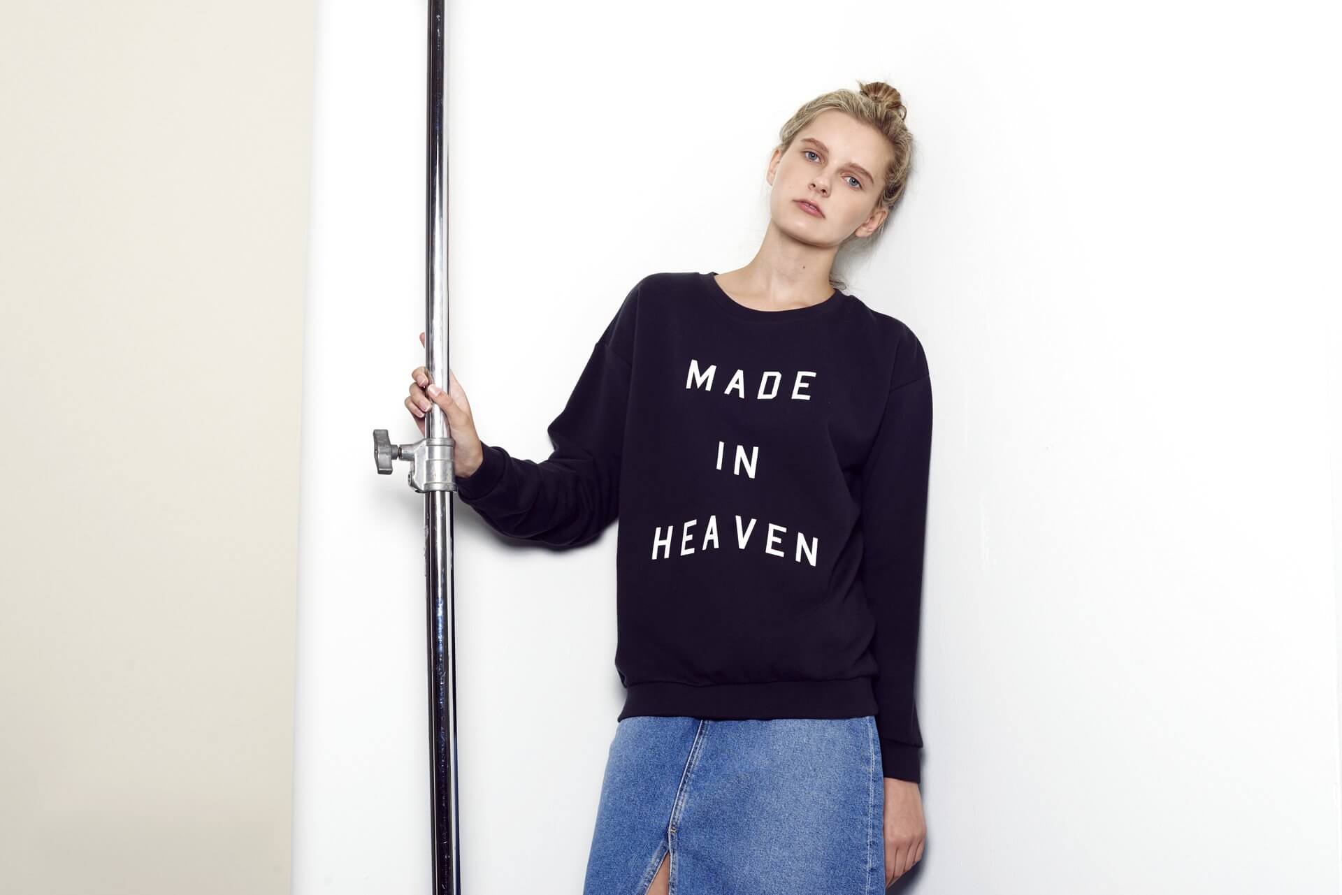 Black 'Made in Heaven' sweatshirt