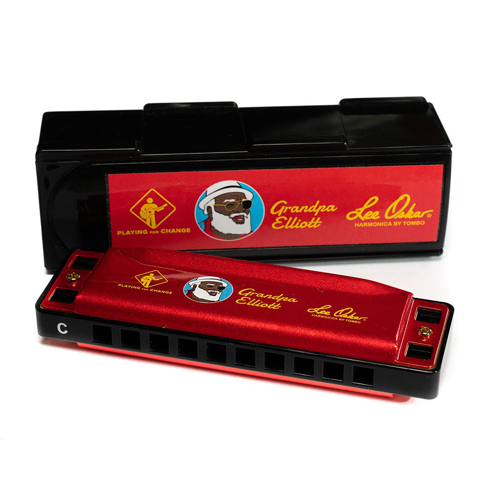 Lee Oskar Harmonica Grandpa Elliott Limited Edition Playing For Change