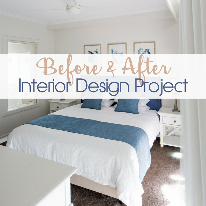 Before After Palm Beach Unit Interior Design Project